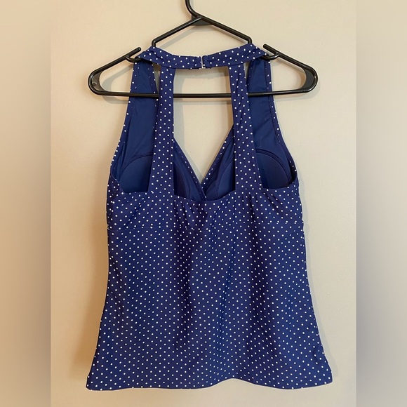 Miladays Tankini and Skirt Swimsuit Polka Dots Size 40/42 - Picture 4 of 10